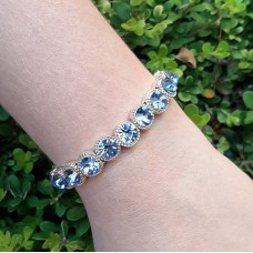 Pulseira dourada - Light Sapphire 