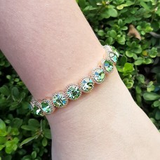 Pulseira dourada - Peridot
