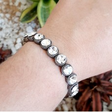 Pulseira grafite - Crystal 