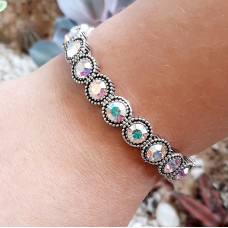Pulseira prata - Aurore Boreale 