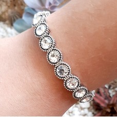 Pulseira prata - Crystal