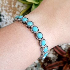 Pulseira prata - Turquoise