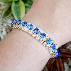 Pulseira gomo dourado - Sapphire