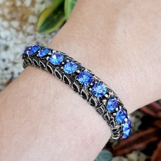 Pulseira gomo grafite - Sapphire 