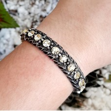 Pulseira gomo grafite - Jonquil 