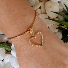 Pulseira Coração 
