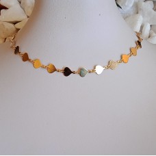 Choker Mini Corações 